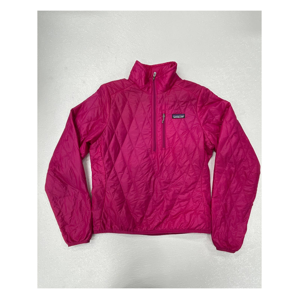 Patagonia Women's Nano Puff Pullover Insulated PrimaLoft Magenta Sz S